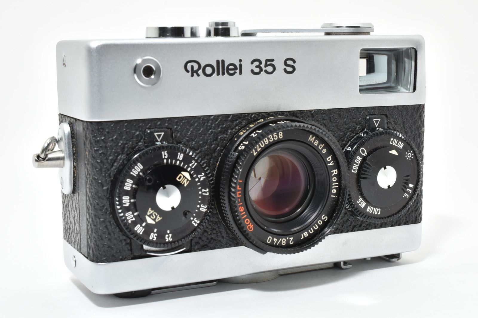 4735 ローライ Rollei 35 S Film Camera Sonnar 40mm F2.8 [動作確認済