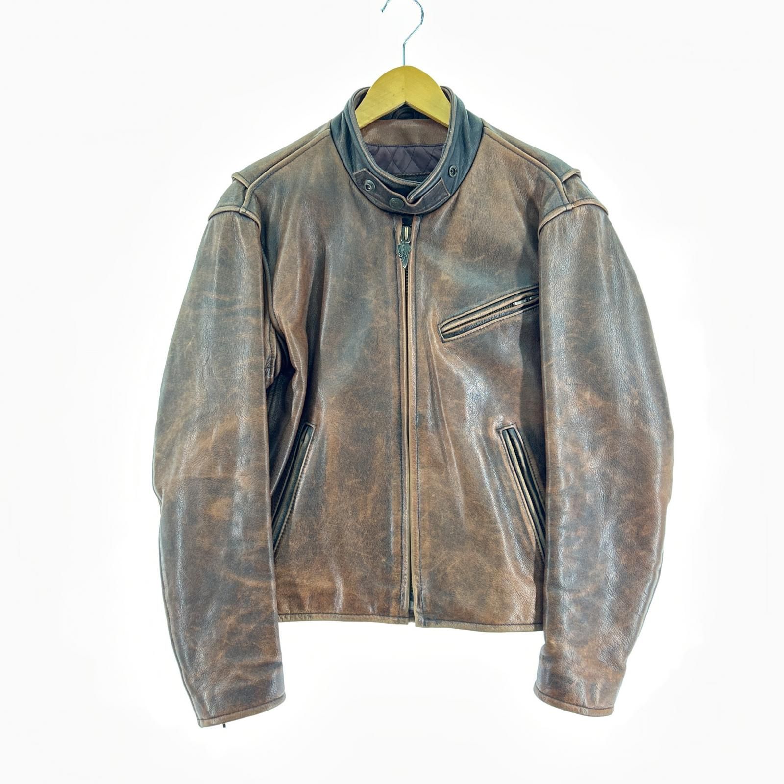 ▽▽HARLEY-DAVIDSON ハーレーダビッドソン ライダースジャケット SIZE 