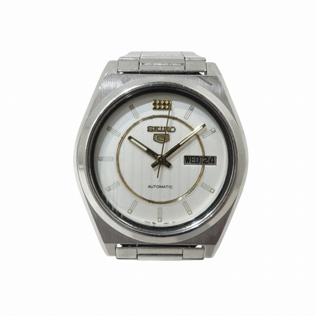 セイコー SEIKO ファイブ 腕時計 総重量約89.6g SS SS 自動巻き 
