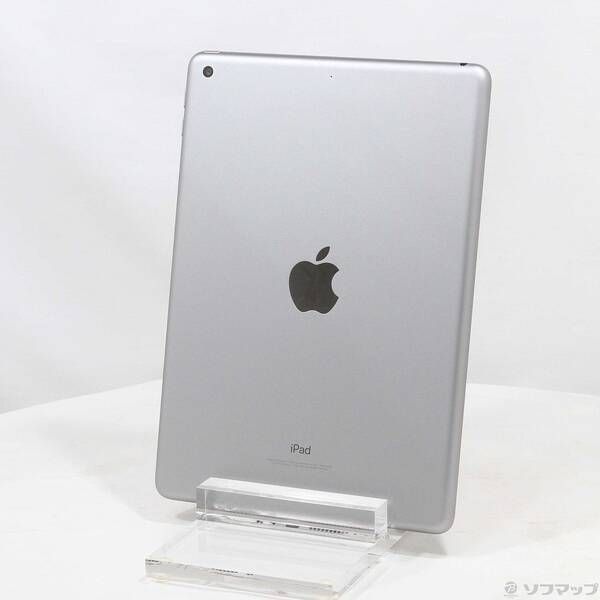 中古品〕 iPad 第6世代 32GB スペースグレイ MR7F2J／A Wi-Fi【305】 32GB