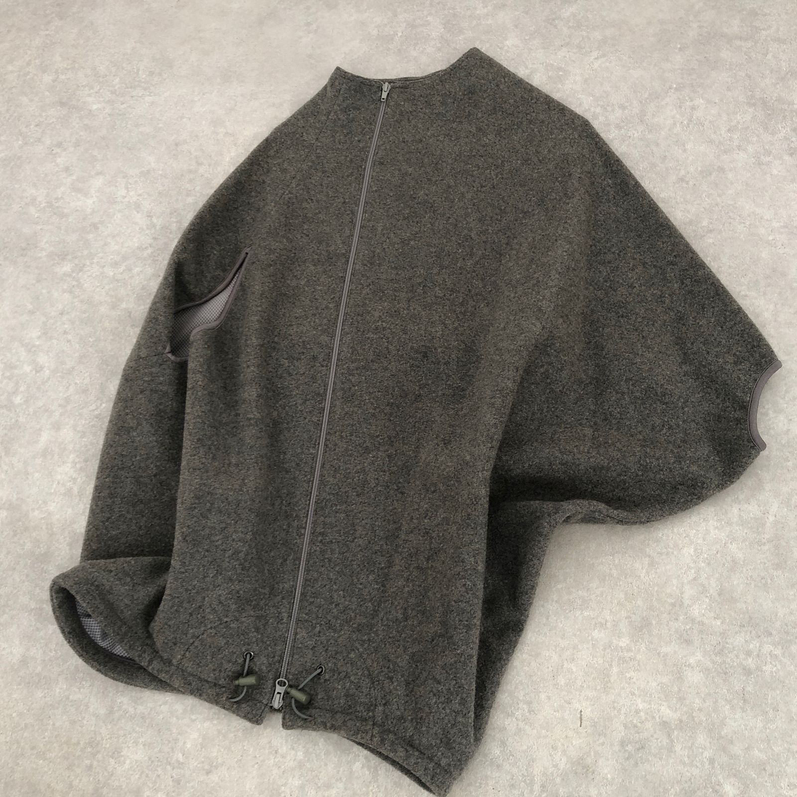 gomme Archive vintage 変形アシメ ウール ブルゾン コート ゴム 