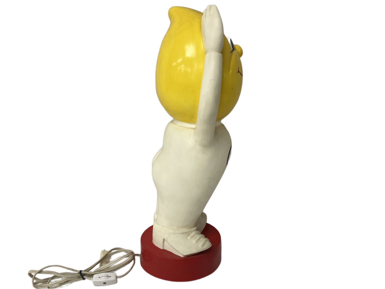 ESSO フィギュアライト 照明 点灯確認済み レトロ 中古 S10741514