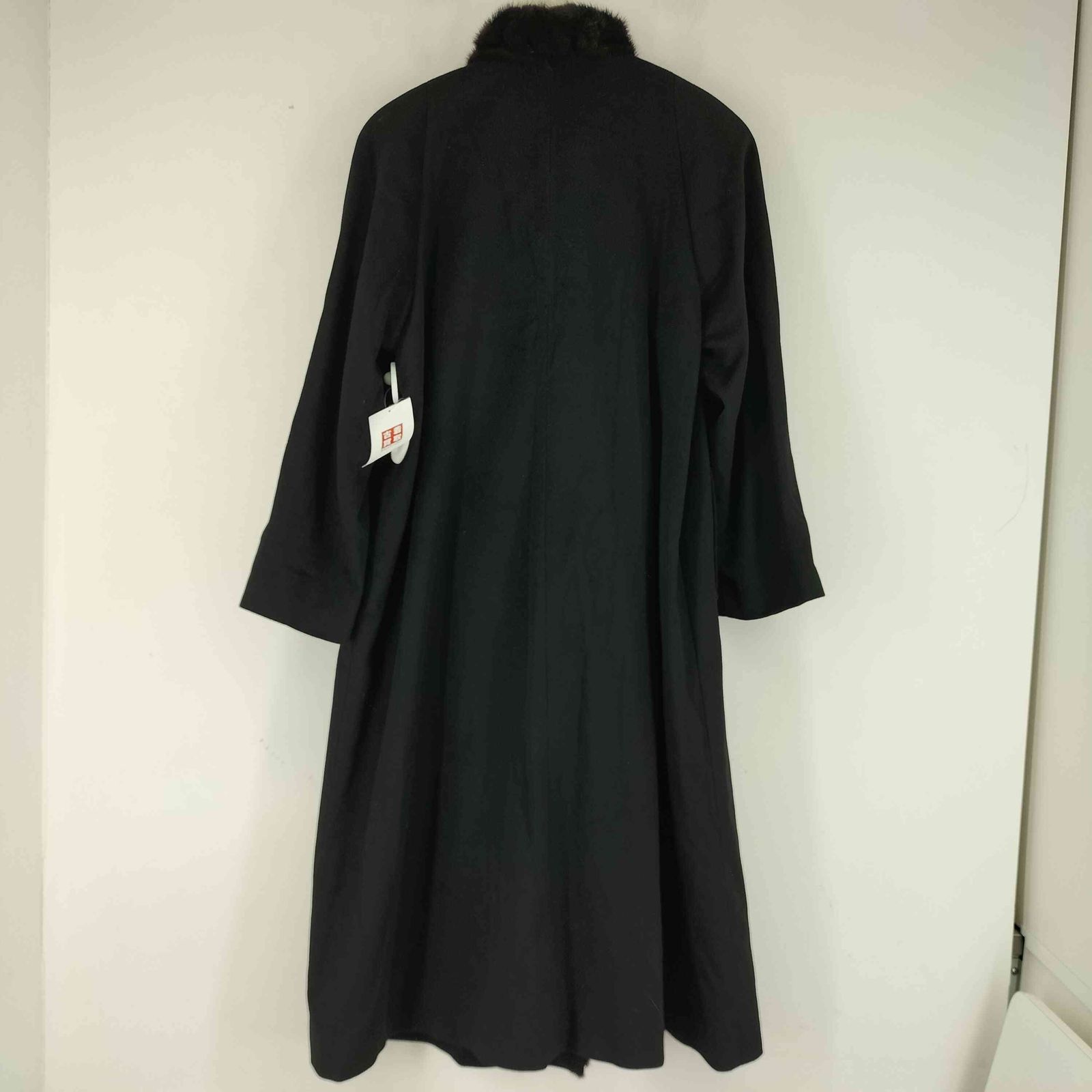 ピエールバルマン Pierre Balmain カシミア100% ミンクファー ロング