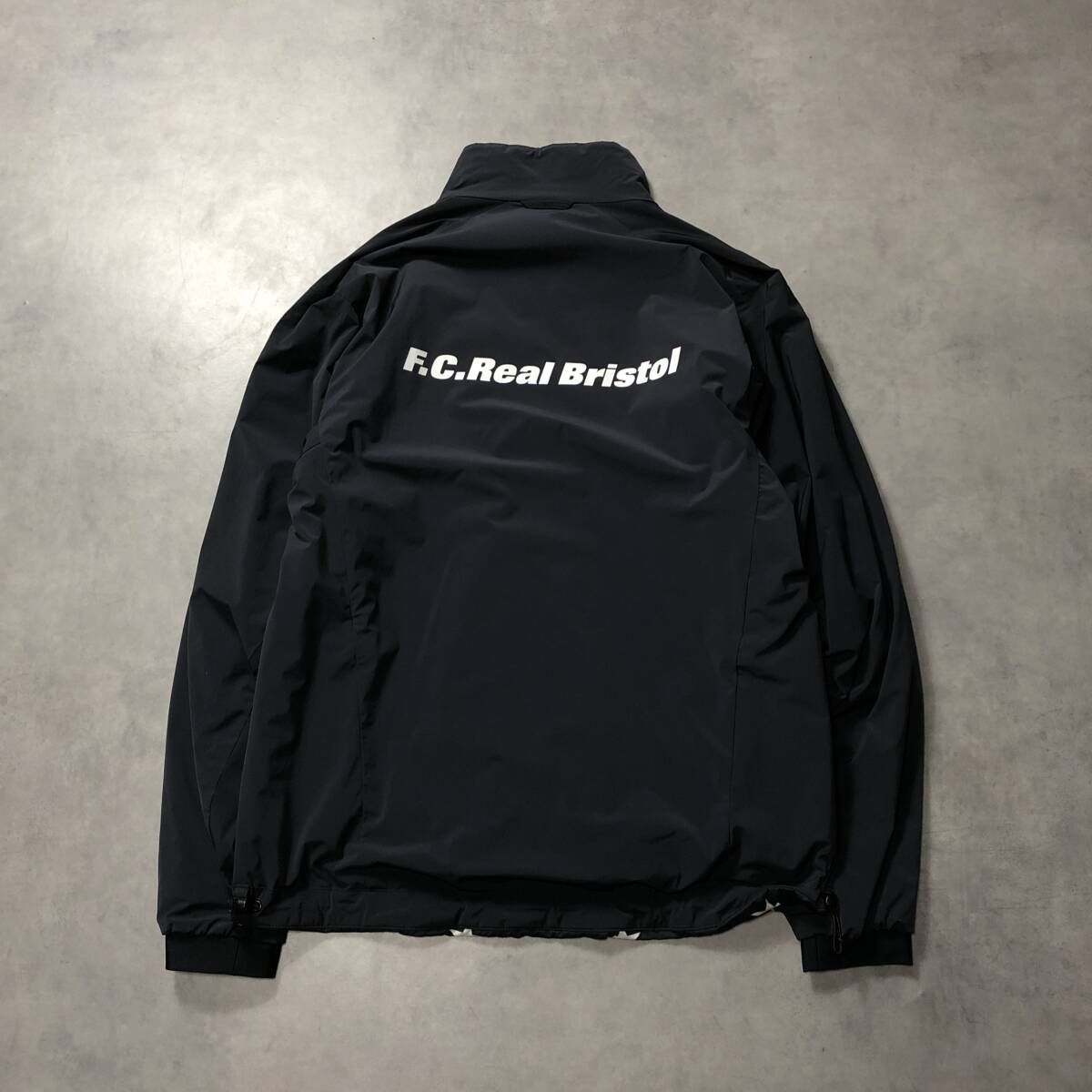 GQ4397◇F.C.Real Bristol : REVERSIBLE PADDED BLOUSON◇M◇黒系