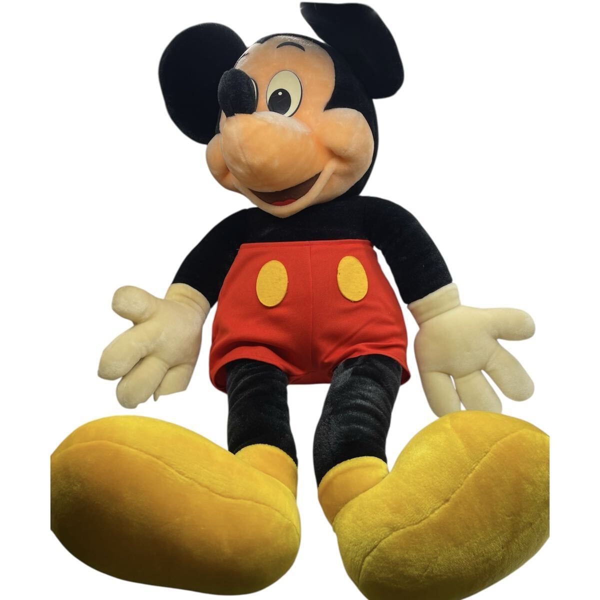 東京ディズニーランド ミッキーマウス ぬいぐるみ 大 ディズニーランドミッキーマウスぬいぐるみ大 特大サイズも登場！東京