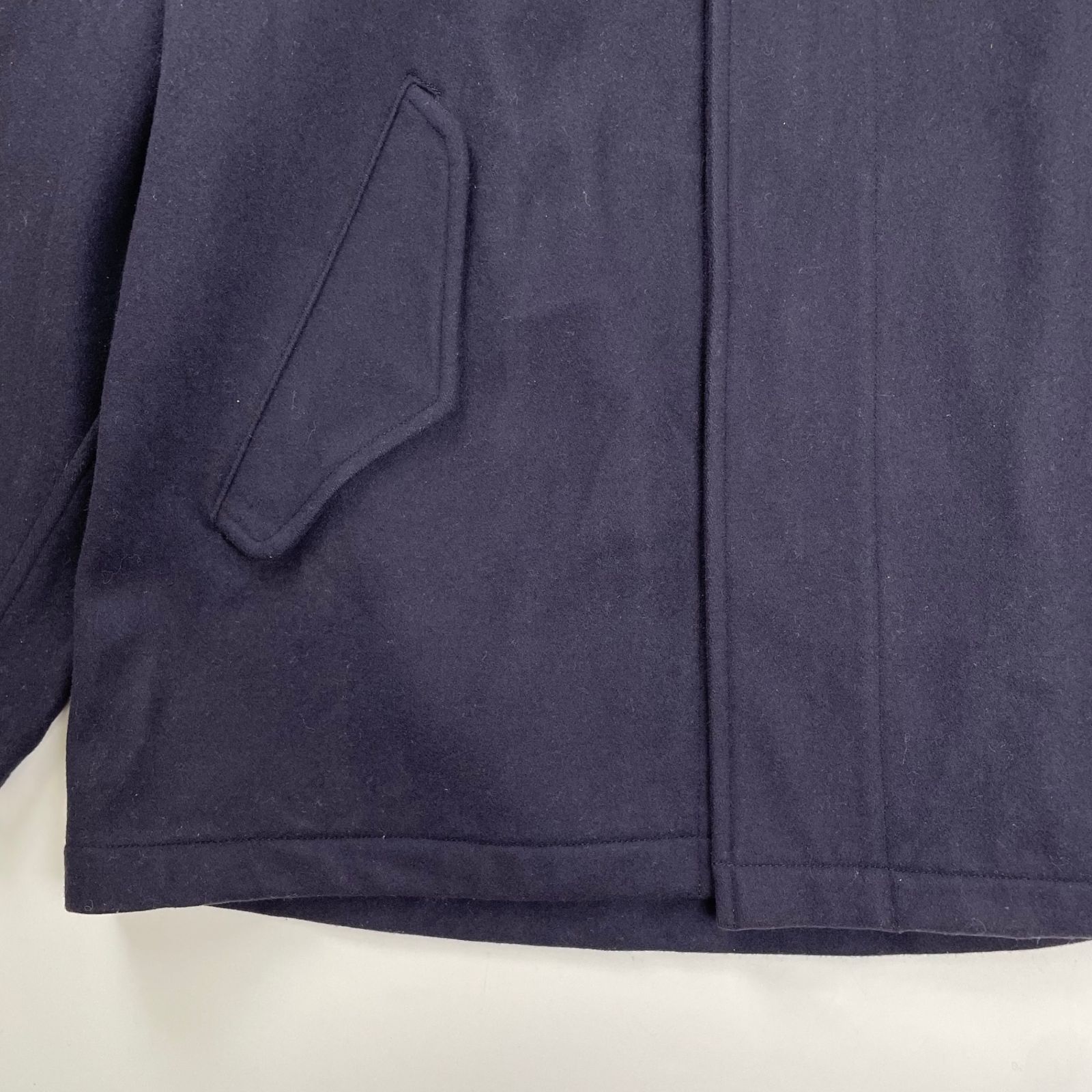 COMOLI フェルトンジップブルゾン 16AW ネイビー サイズ1 コモリ COMOLI コモリ / フェルトンジップブルゾン ネイビー 参考定価：52,000