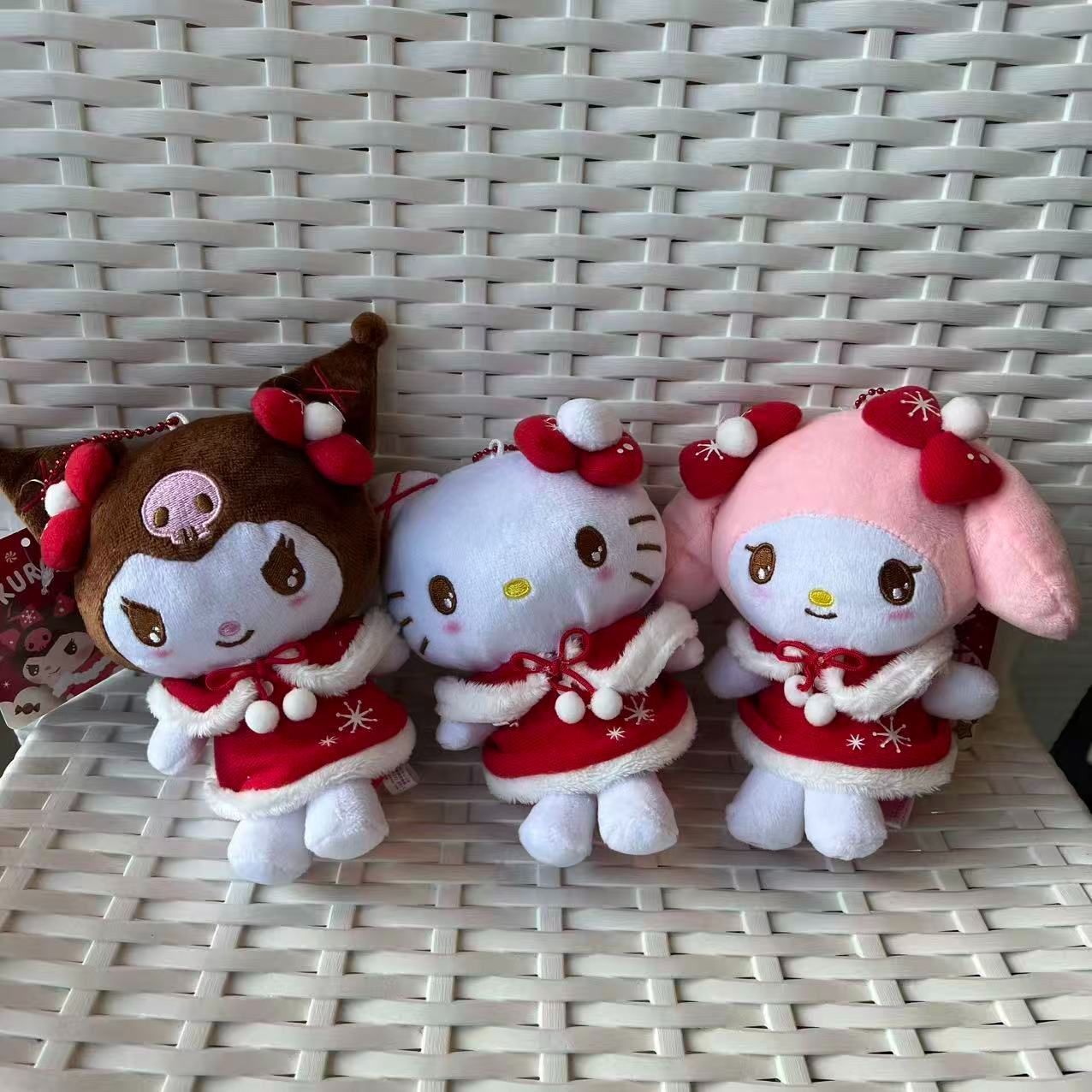 マイメロディ ぬいぐるみ クリスマス 仕様 マイメロディ ビルド・ア・ベア ぬいぐるみ クリスマスドレス付き