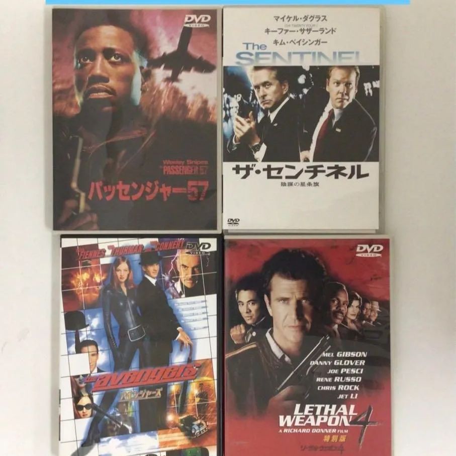 DVDまとめ売り パッセンジャー57 リーサル・ウェポン4 ザ・センチネル