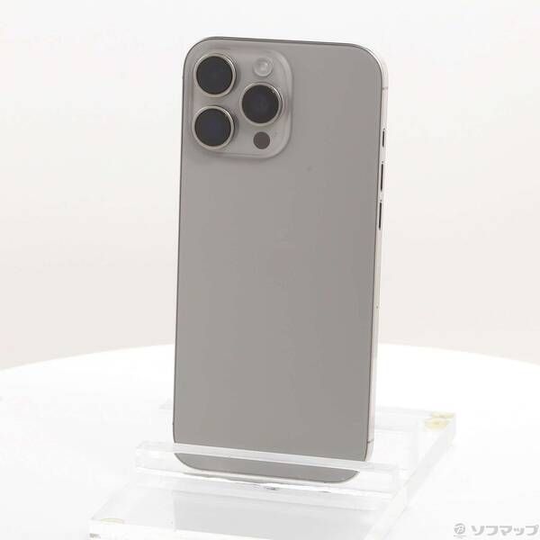 〔中古品〕 iPhone16 Pro Max 512GB ナチュラルチタニウム MYWP3J／A SIMフリー【269】