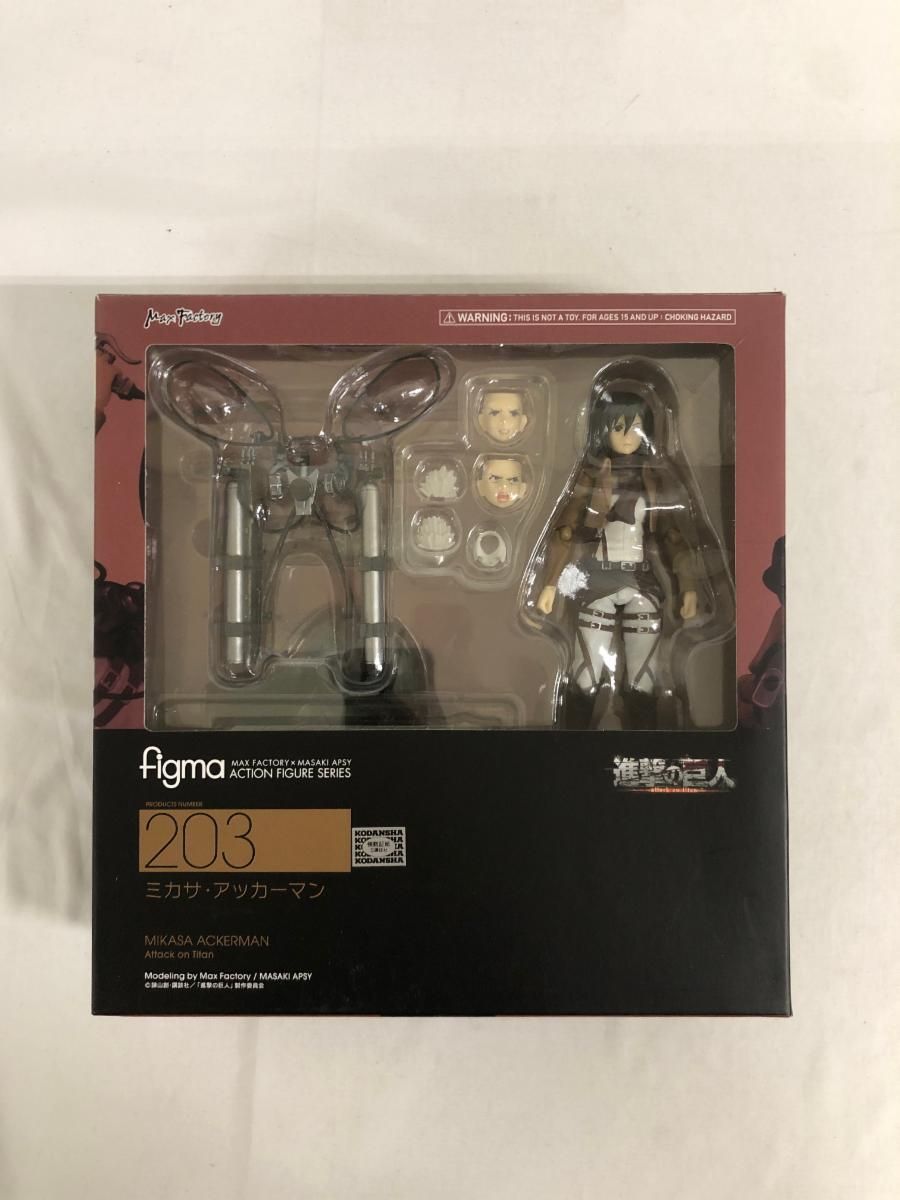 figma 203 進撃の巨人 ミカサ・アッカーマン - メルカリ