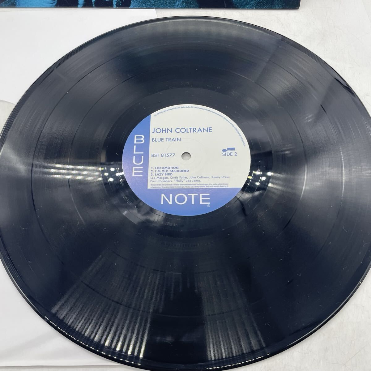 John Coltrane Blue Train LPレコード BLUE NOTE BST-81577 ステレオ盤