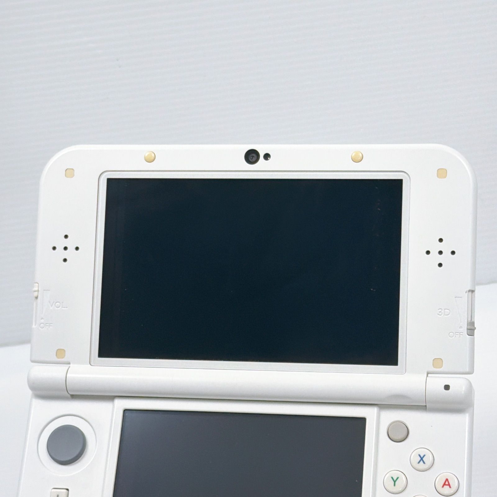 New ニンテンドー 3DSLL パールホワイト 上画面IPS液晶 良品 遊べる