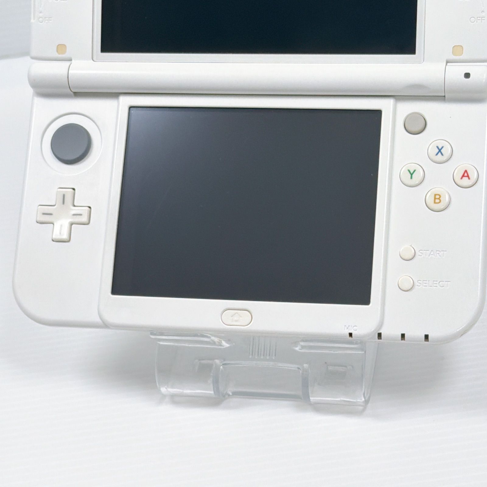 New ニンテンドー 3DSLL パールホワイト 上画面IPS液晶 良品 遊べる