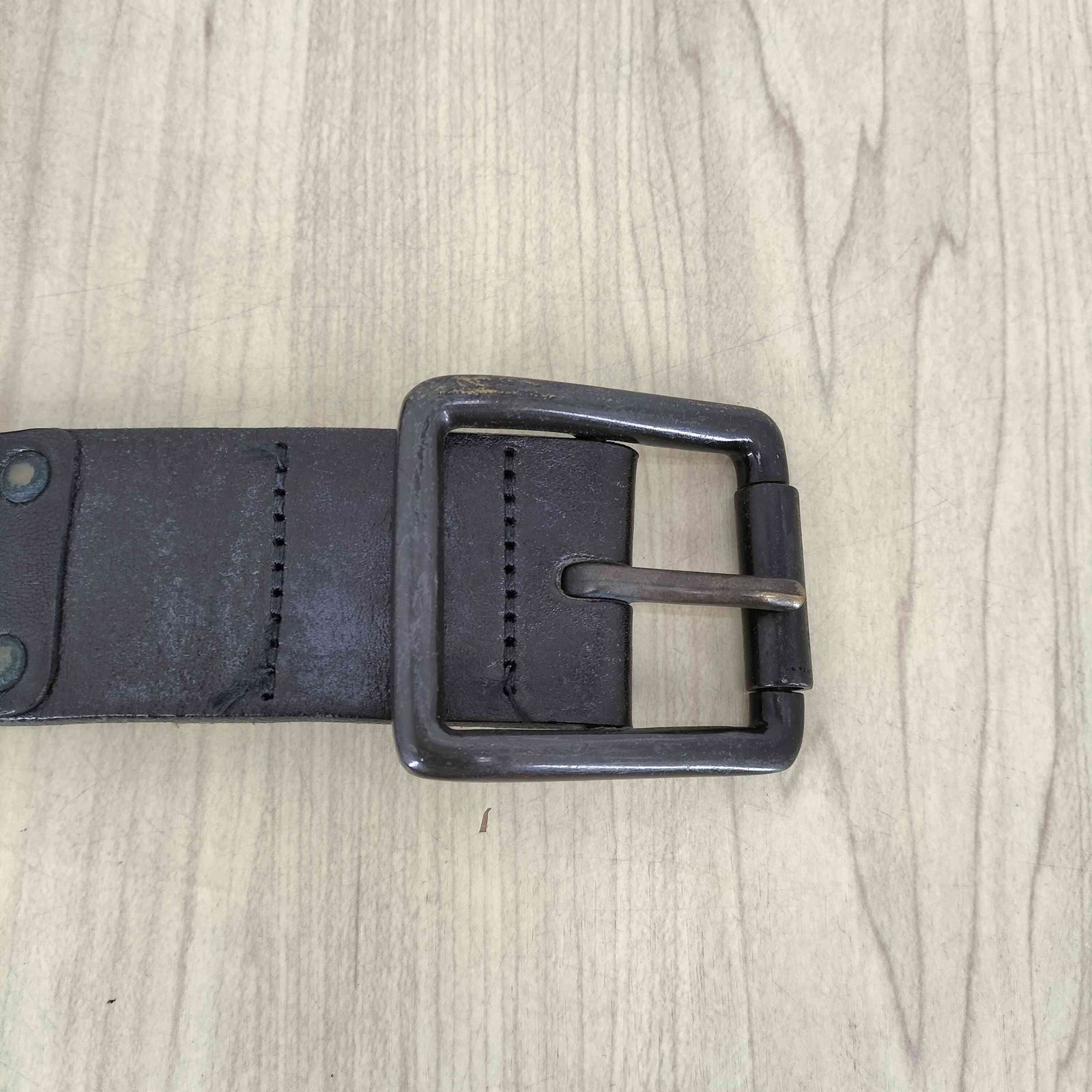 ディーゼル DIESEL レザーパッチデザイン レザーベルト メンズ 90/36
