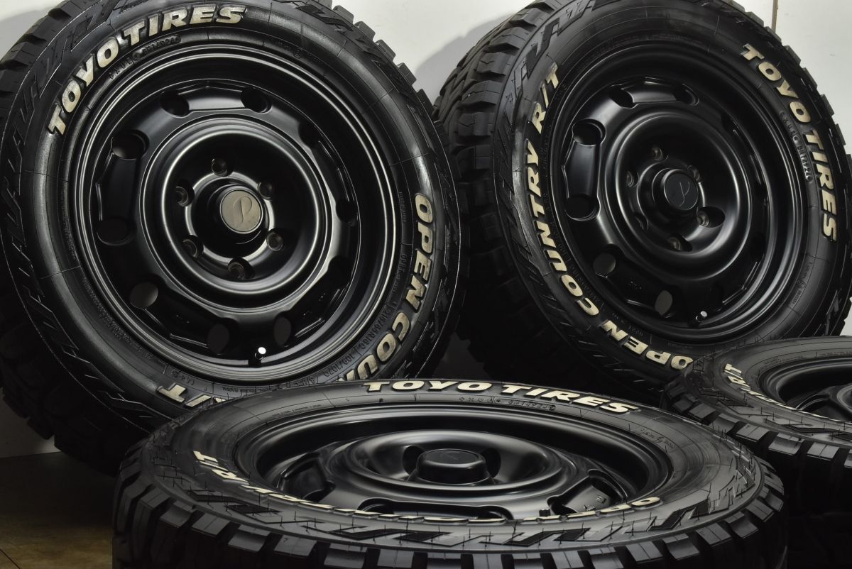 バリ溝 美品】フレックス PAW 16in 6.5J +38 PCD139.7 トーヨー 