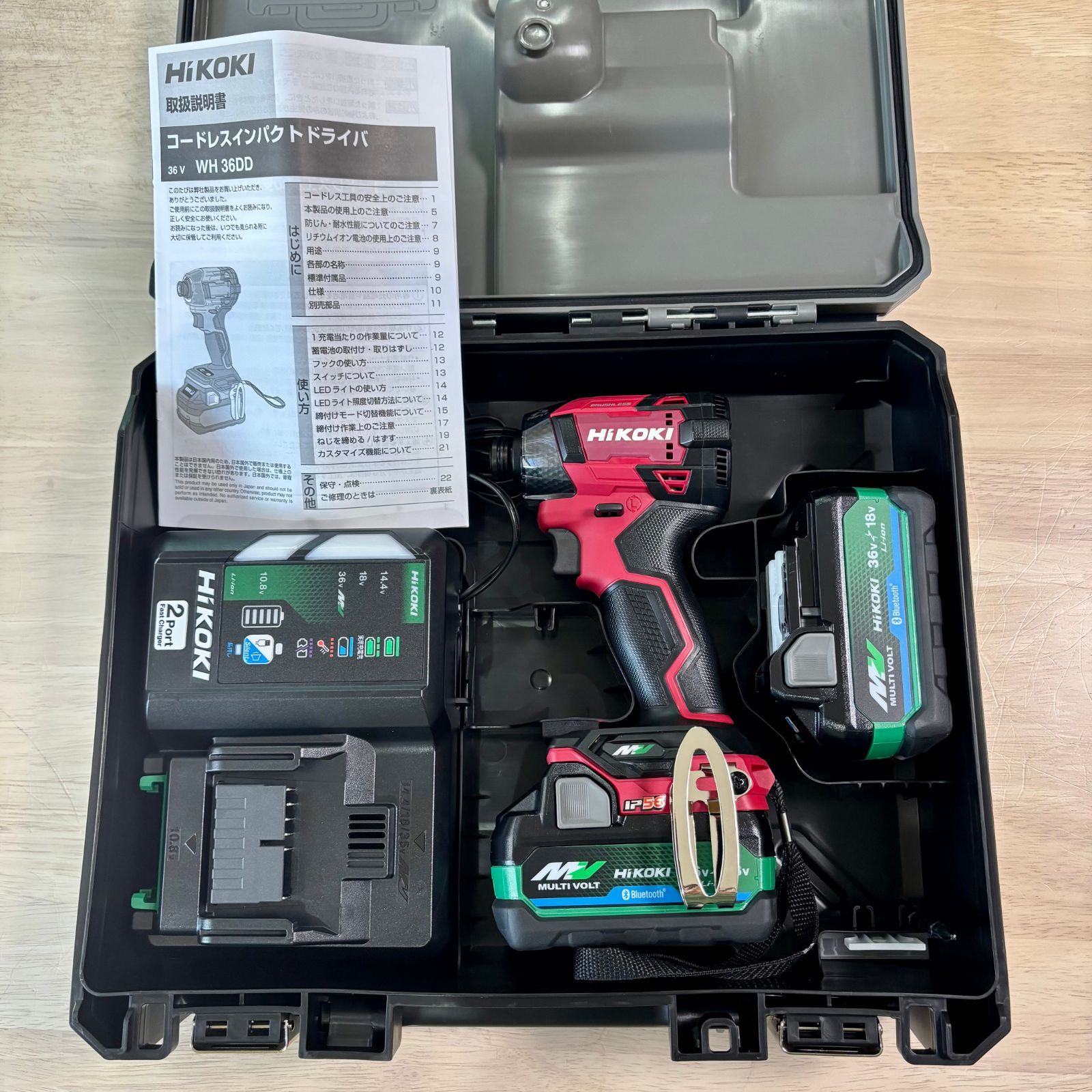 新品未使用】ハイコーキ(HIKOKI) インパクトドライバ WH36DD 2XHRSZ 