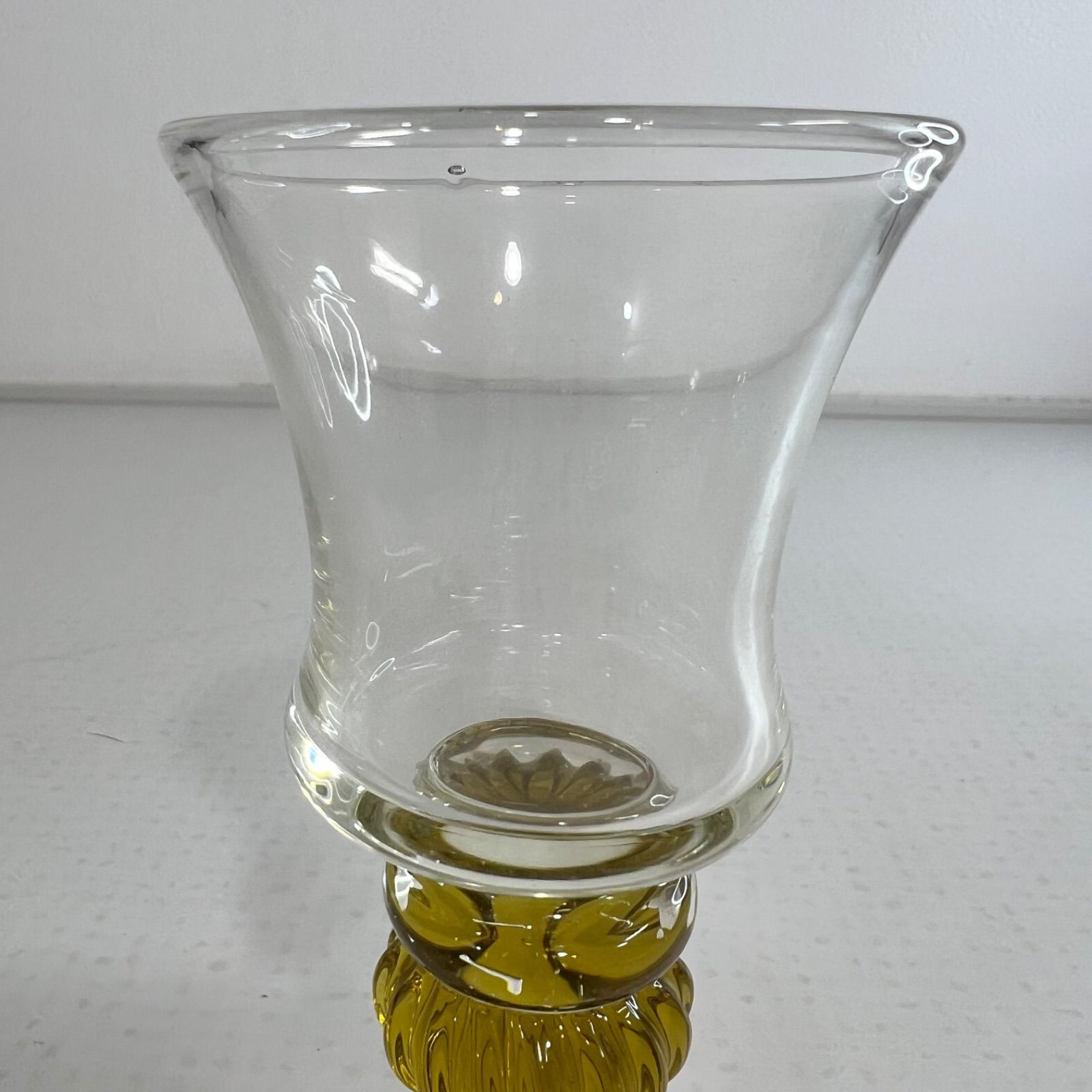 む*う様 舩木倭帆さんグラス 2個セット 舩木倭帆 shizu サイン入 吹きガラス ワイングラス2個セット 捻足