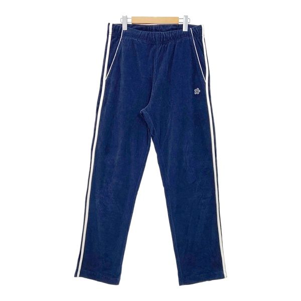 KENZO ケンゾー 24AW 刺繍 ベルベット トラックパンツ FE65PA8144VD