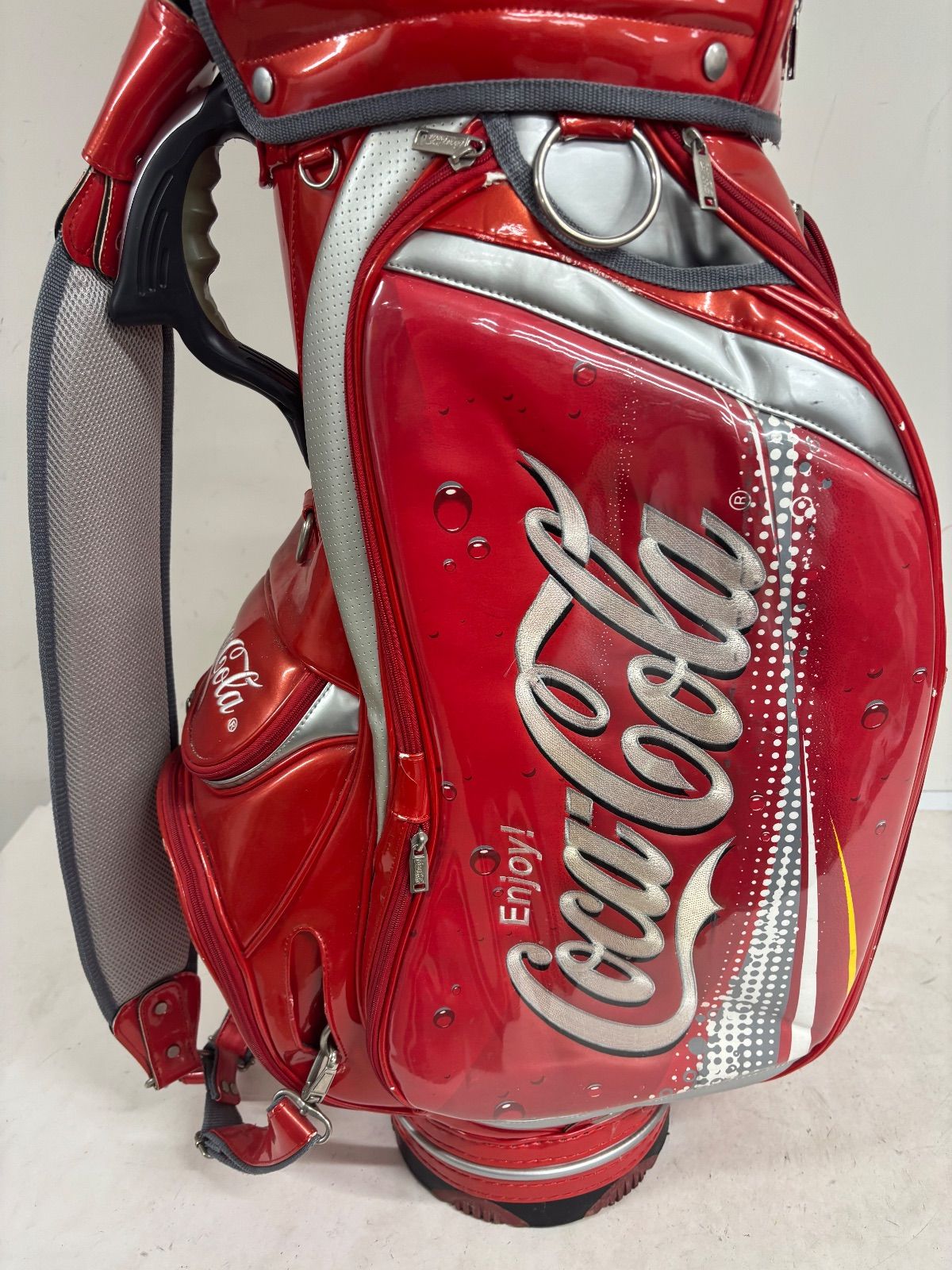 送料無料 コカコーラ キャディバッグ ゴルフバッグ - メルカリ