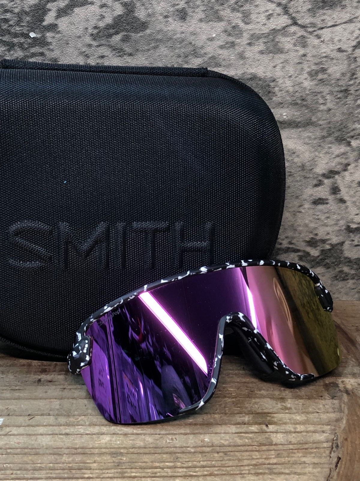 JT091 スミス SMITH Bobcat サングラス アイウェア 黒白 - メルカリ