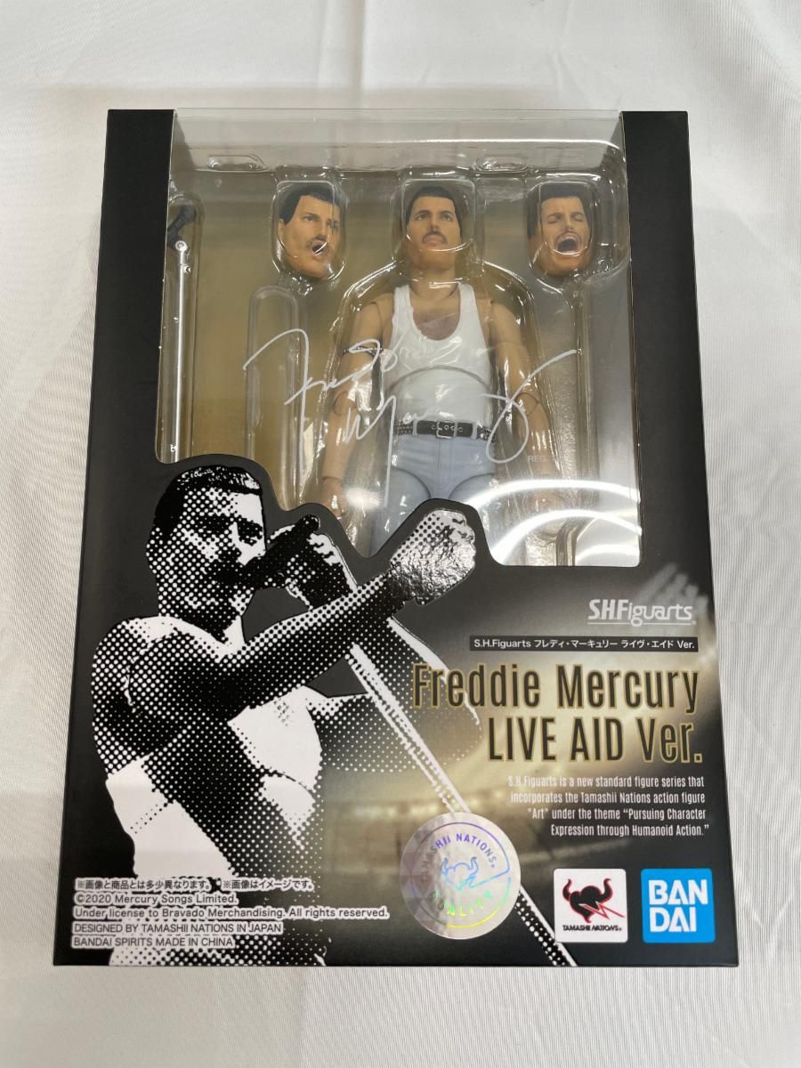 未開封】S.H.フィギュアーツ フレディ・マーキュリー ライヴ・エイド