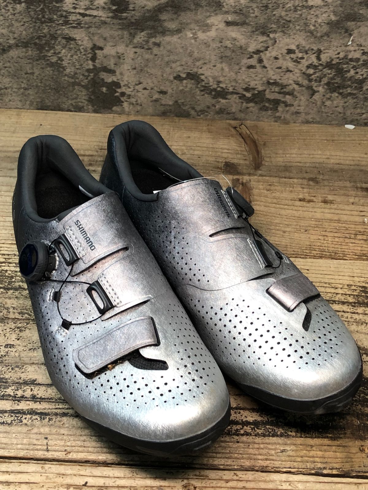 JT044 シマノ SHIMANO RX8 SHRX801M ビンディングシューズ 黒グレー