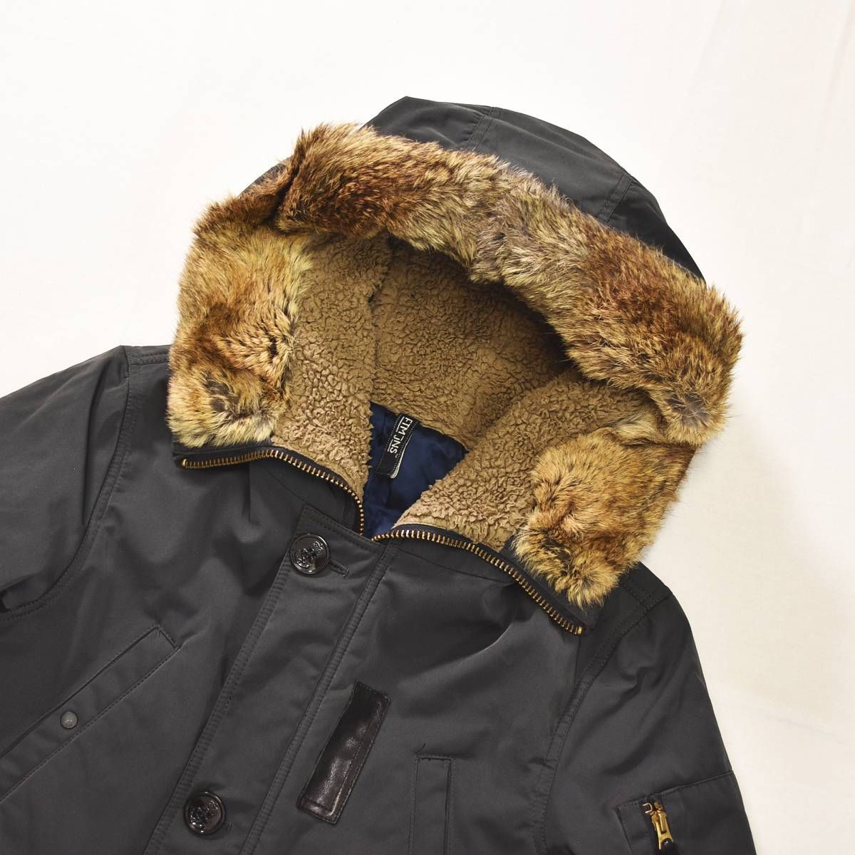 ファクトタム FACTOTUM JEANS N-3B フライトジャケット フードラビット 