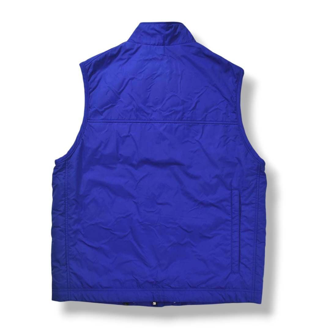 90s ヴィンテージ 日本製 アシックス asics 中綿 ナイロン ベスト 裏地