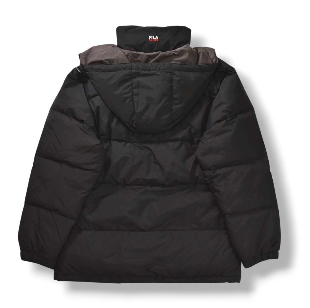 フィラ スポーツ FILA SPORT フーデット キルティング ダウン