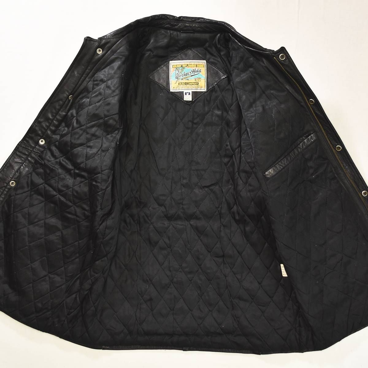 本革】 90s ヴィンテージ ワーカーズホリック workers holic 牛革