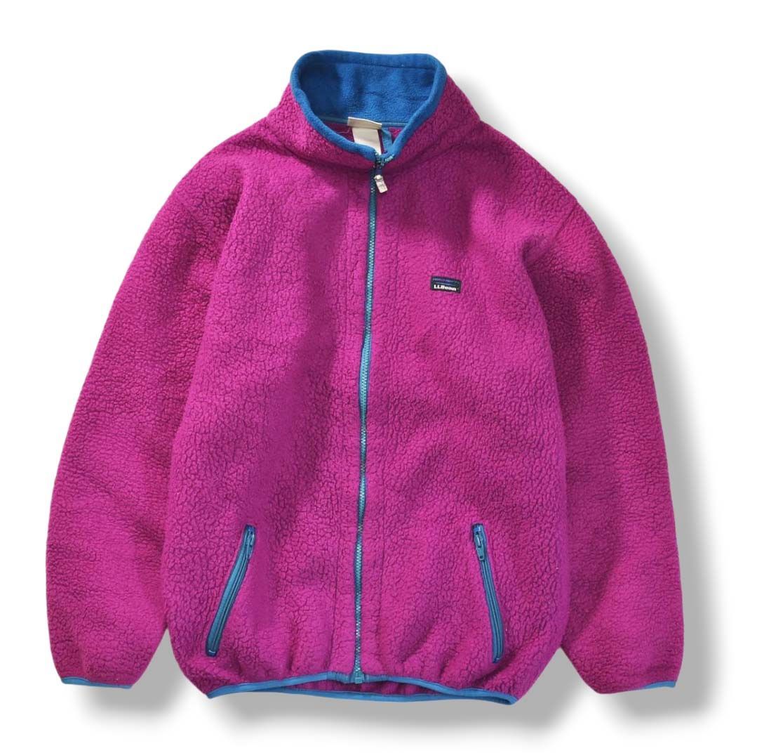 希少】 80s 90s ヴィンテージ エルエルビーン L.L.Bean ボア フリース
