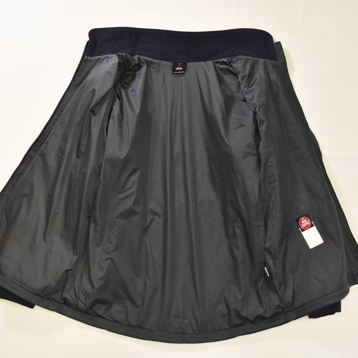 モンベル montbell ウィンドストッパー WIND STOPPER クリマウール 