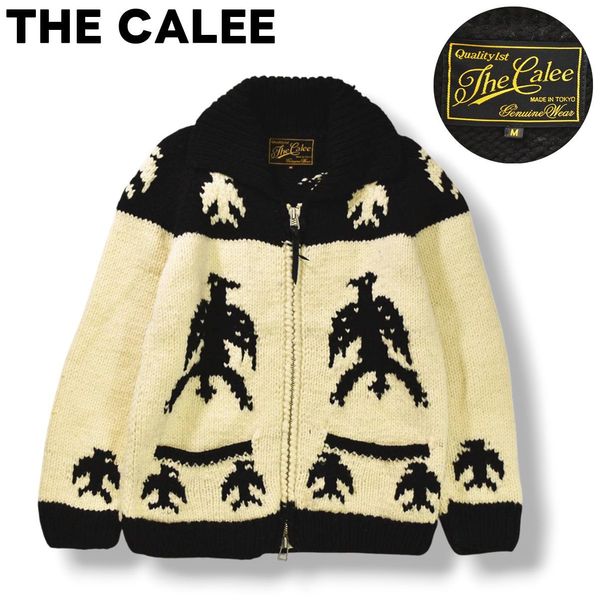 エクアドル製 キャリー THE CALEE サンダーバード柄 フルジップアップ 