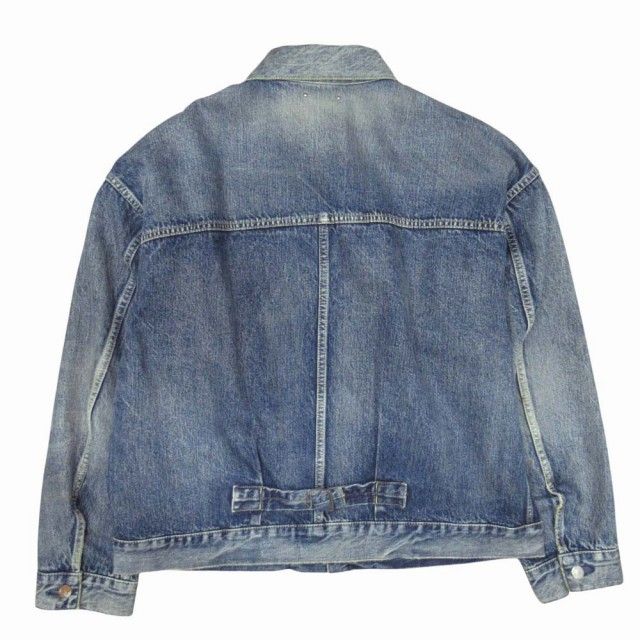 23ss マインデニム MINEDENIM E.BF-GJKT USD 40s セルビッチデニム 1st