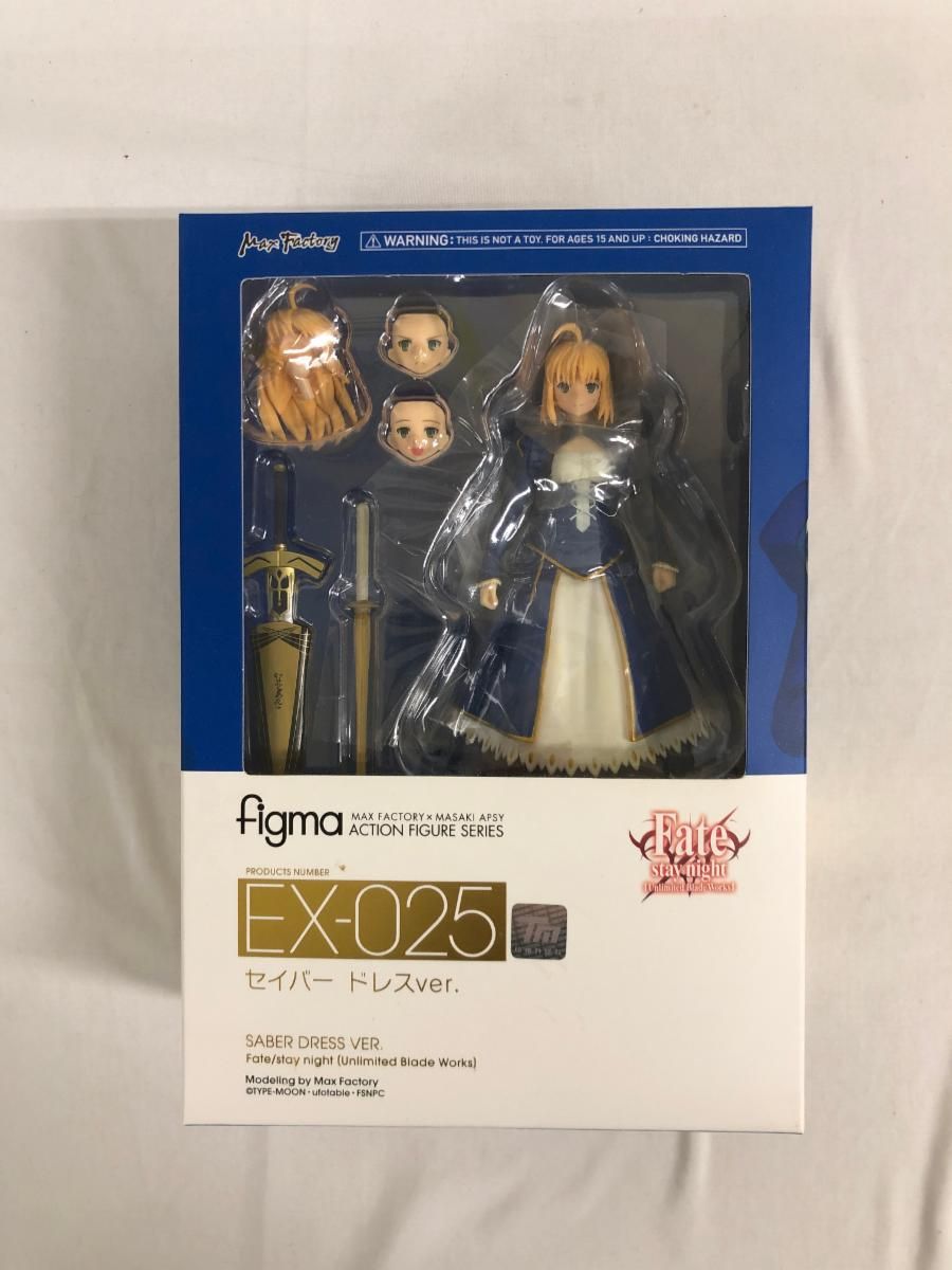 figma ．EX025 Fate/stay night セイバー ドレスver． WF'15冬 - メルカリ
