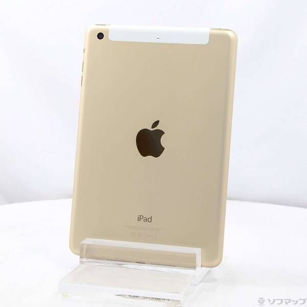 中古品〕 iPad mini 3 16GB ゴールド MGYR2J／A docomo【349】 iPad
