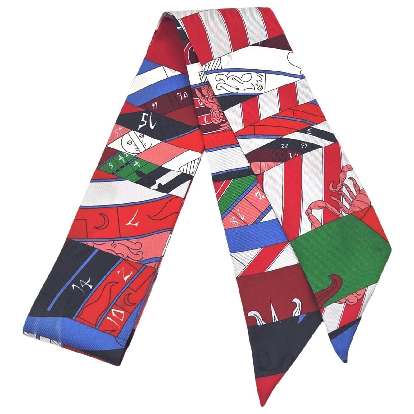 HERMES エルメス トゥイリー ツイリー 占星術 シルク スカーフ 絹