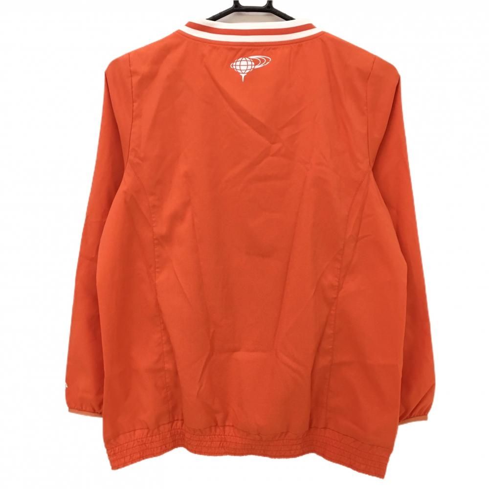 超美品】ビームスゴルフ ブルゾン オレンジ メッシュ裏地 ロゴ