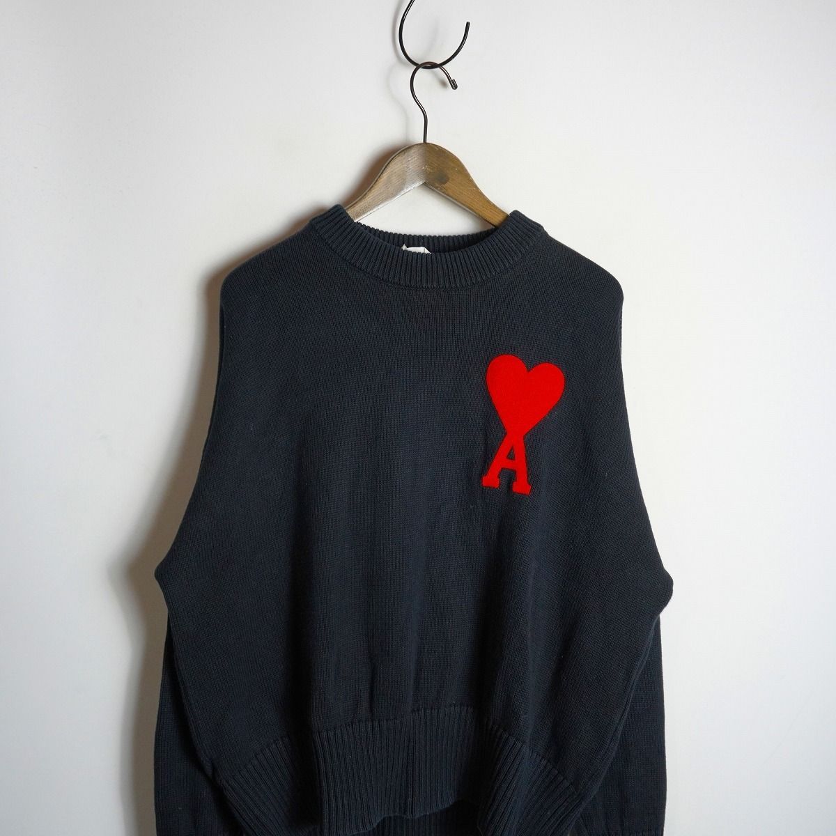 正規 AMI PARIS アミパリス Ami de Coeur セーター メリノウール