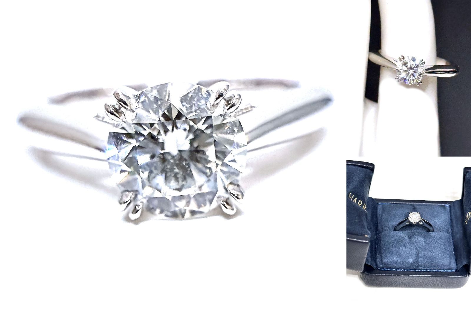 極美品 ギャラ付き 保証書 完備 HARRY WINSTON ハリーウィンストン