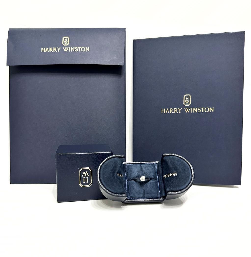 極美品 ギャラ付き 保証書 完備 HARRY WINSTON ハリーウィンストン