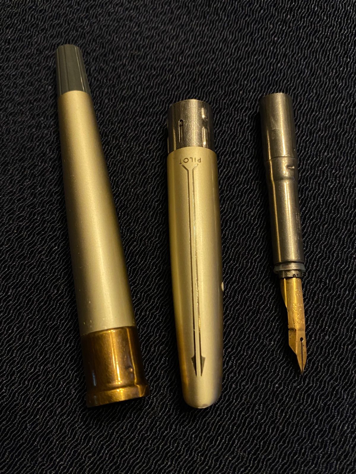 万年筆】PILOT パイロット 万年筆 初代キャップレス 1960年代 キャップ 