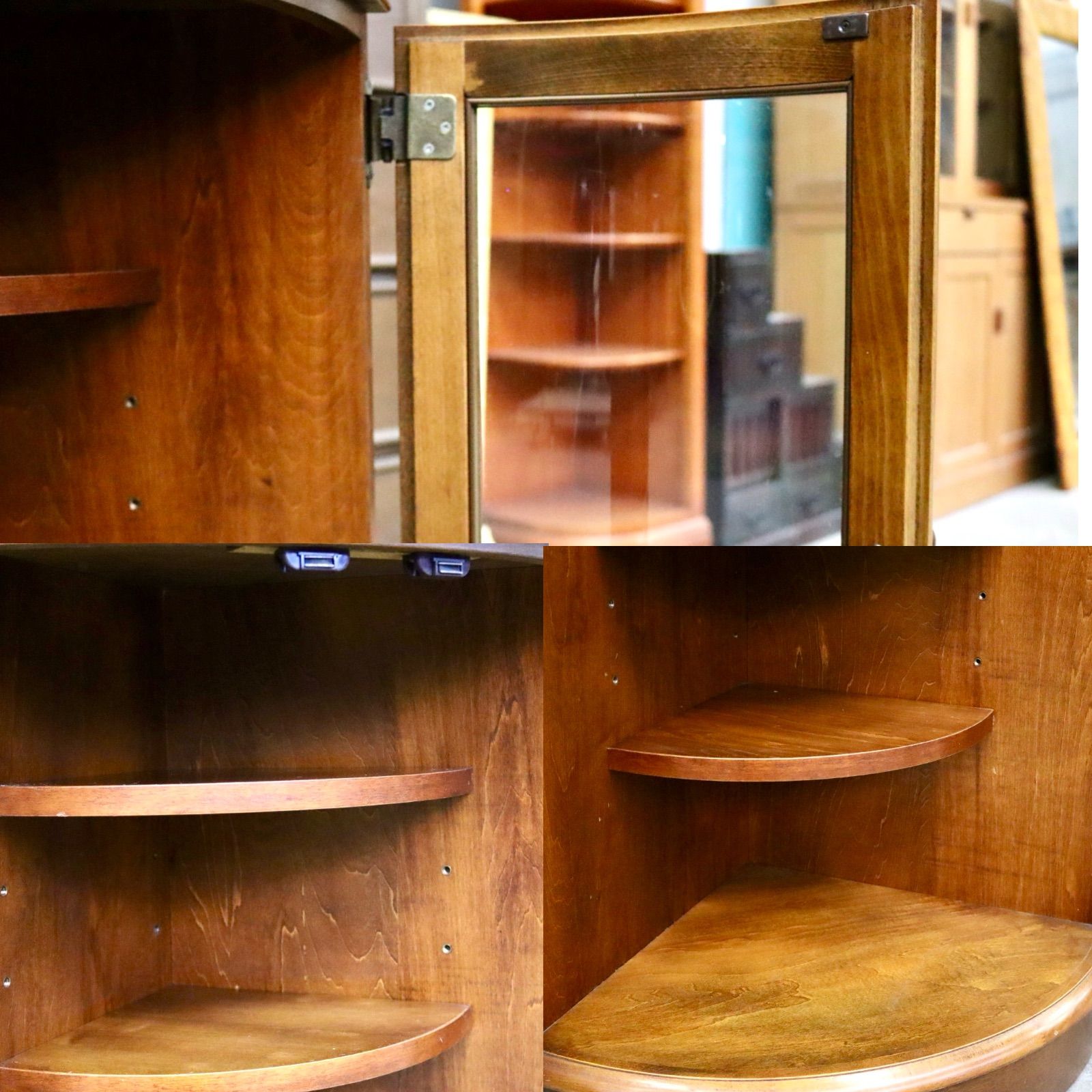 GMIH364A○karimoku / カリモク コーナーラック 飾り棚 サイド