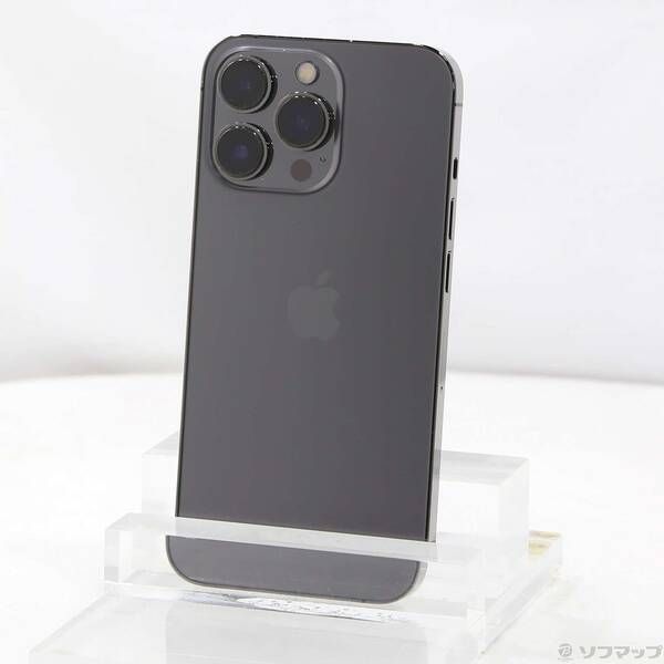 〔中古品〕 iPhone13 Pro 256GB グラファイト MLUN3J／A SIMフリー【348】