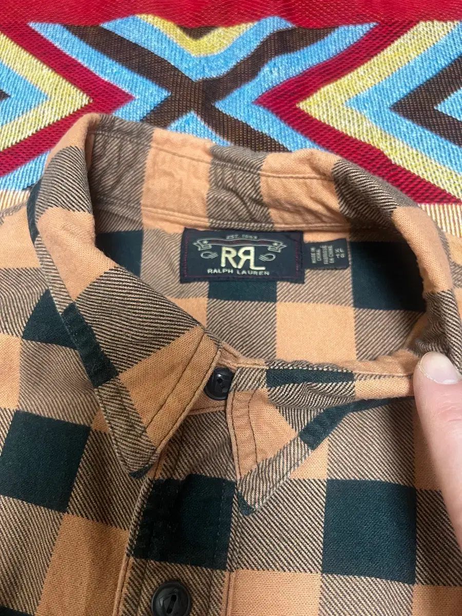 RRL(ダブルアールエル) バッファロー チェック ワークシャツ XL - メルカリ