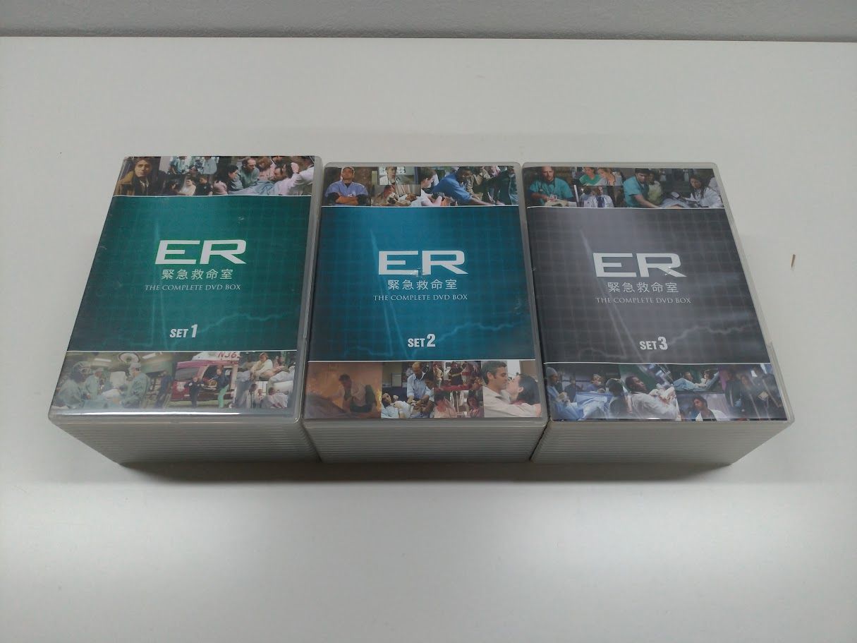 DVD ER 緊急救命室 THE COMPLETE DVD BOX 状態：可
