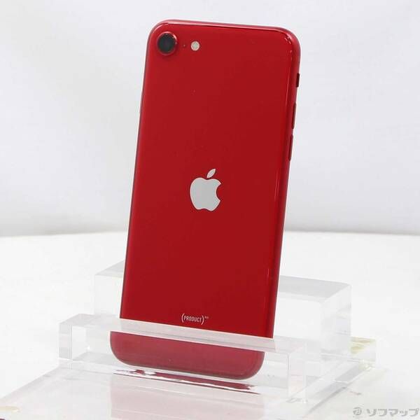 128GB 第2世代 iPhoneSE プロダクトレッド 128GB 第2世代 iPhoneSE プロダクトレッド 国内版SIMフリー MXD22J／A スマートフォン本体
