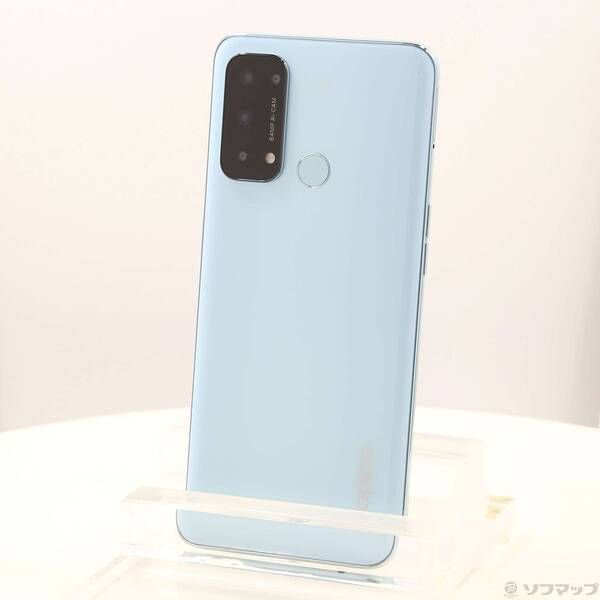 中古品〕 OPPO Reno5 A 128GB アイスブルー CPH2199 SIMフリー【352