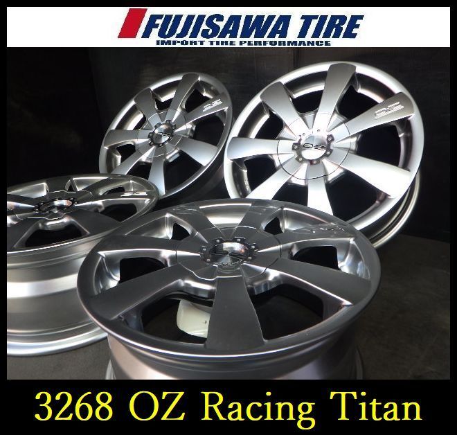 3268】A送料無料 ◇OZ Racing Titan 未使用品△15x7.0J 4H 100/108 +37