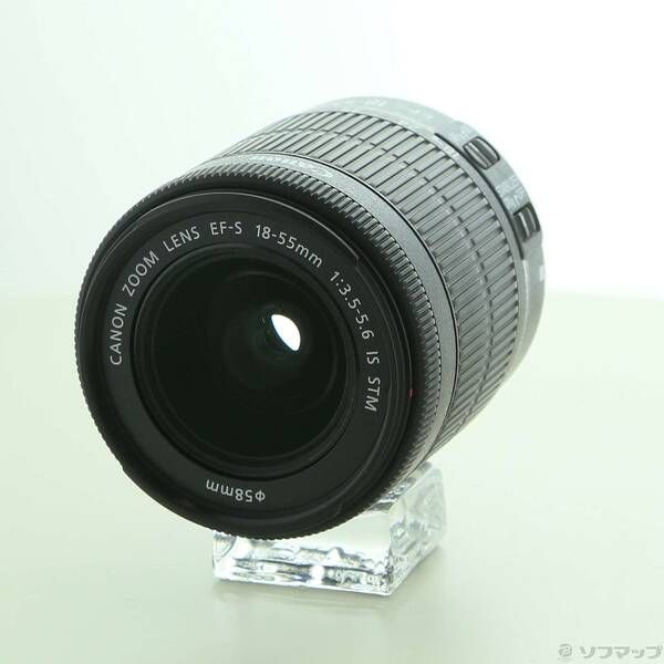 品〕 Canon EF-S 18-55mm F3.5-5.6 IS STM (レンズ)【297】 【公式通販】